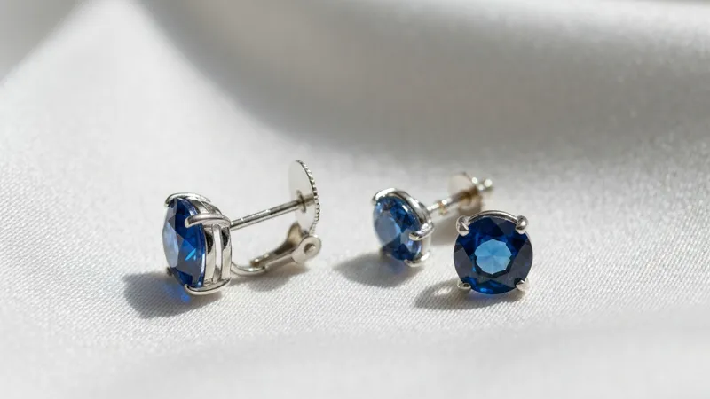 Boucles d'oreilles saphir à clip : guide d'achat